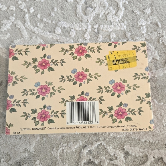 Vintage Floral Recipe Cards Book - Picture 4 of 6